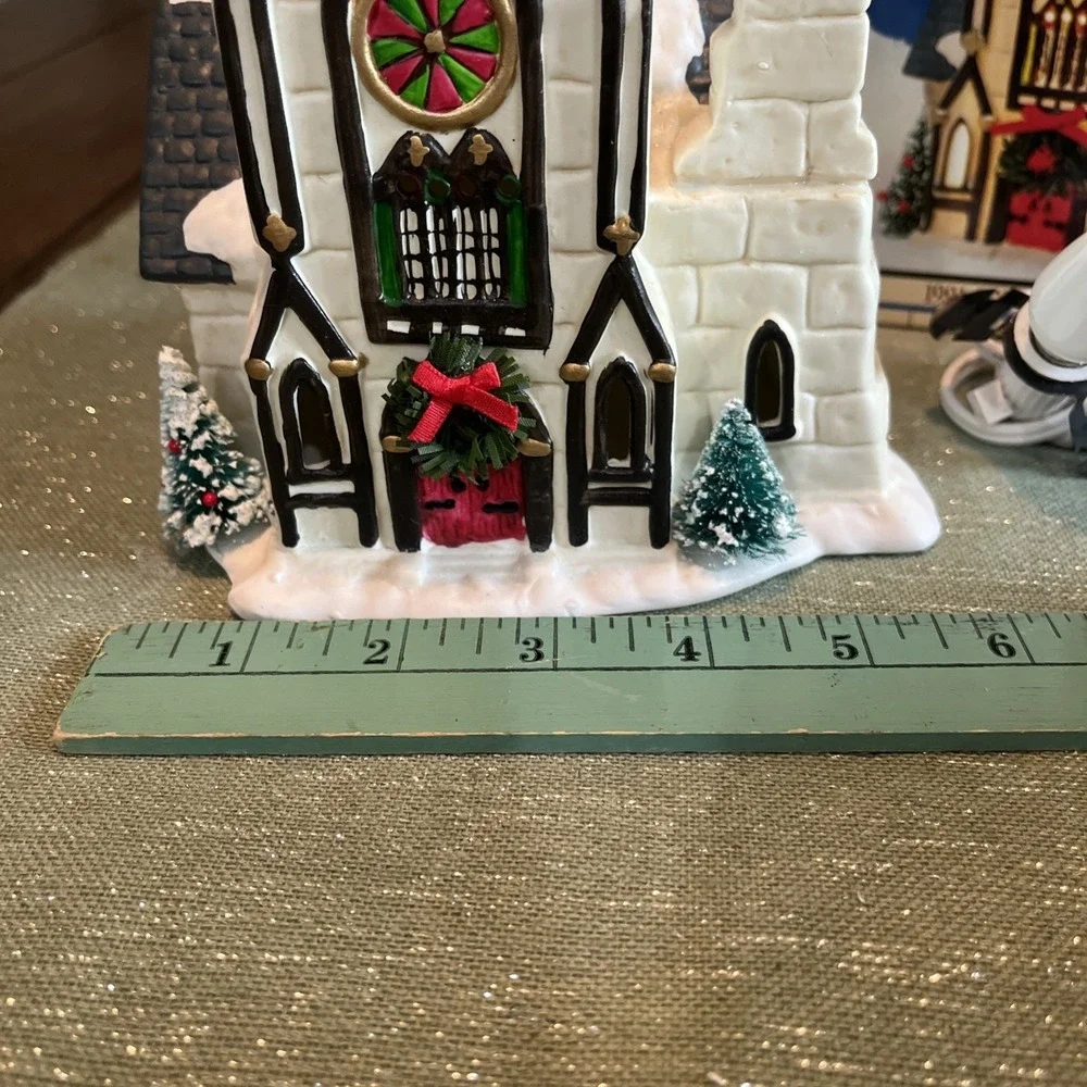 Christmas Valley vintage lighted